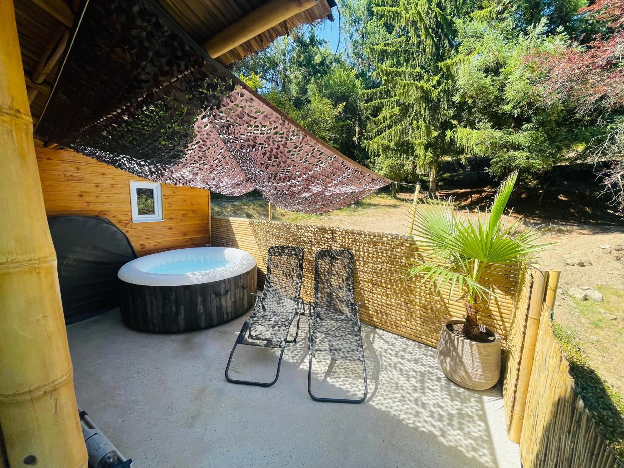 Suite Bambou Bien-Etre A Bali - Le Soleil Des Cevennes Saint-Jean-du-Gard Exterior photo
